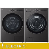 LG Laundry Bundle 5.8 cu ft. Front Load Washer and 7.8 cu ft. Electric Ventless Dryer product image 1