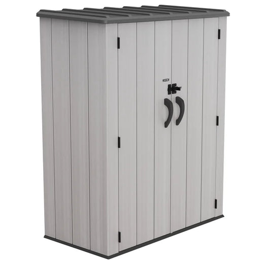 Lifetime Vertical Storage Shed with Shelves