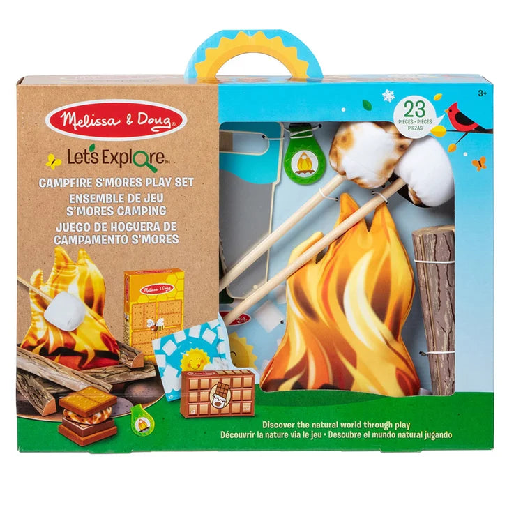 Melissa & Doug Let's Explore Campfire S'mores Play Set product image 1