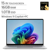 Microsoft Surface 15.0-in. Copilot+ PC Touchscreen Laptop, Qualcomm Snapdragon X2 Plus - 16GB RAM, 1 TB SSD - Black product image 6