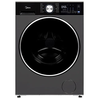Midea 3.1 cu ft. Graphite Steel Front Load Washer with Quick Wash Option