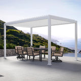 Mirador 8.8 ft. x 14.4 ft. Adjustable Louvered Aluminum Pergola product image 1