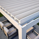 Mirador 8.8 ft. x 14.4 ft. Adjustable Louvered Aluminum Pergola product image 3