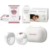 Momcozy Smart Breast Pump + Milk Storage Bags + Breast Pump Wipes product image 1