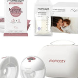 Momcozy Smart Breast Pump + Milk Storage Bags + Breast Pump Wipes product image 3