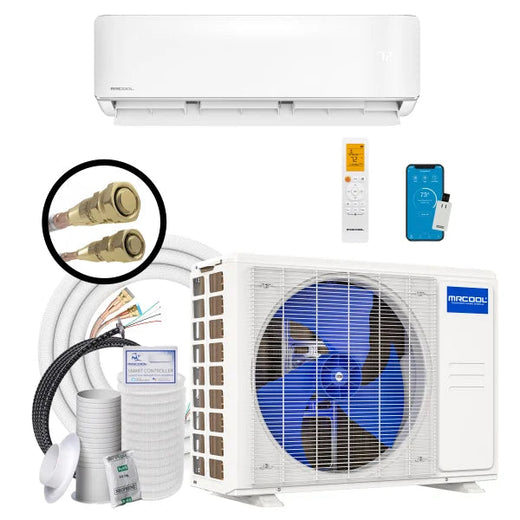 MRCOOL Mini-Split Air Conditioner with Heat pump and Wifi Connectivity