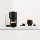 Nespresso Vertuo Pop+ Deluxe Coffee and Espresso Machine by Breville with Aeroccino with $25 Nespresso Coffee Credit, Matte Black and Gold product image 7
