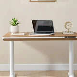 Nico Case 117 cm (46.1 in.) Height Adjustable Lift Desk, White Frame product image 3