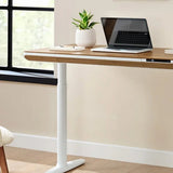Nico Case 117 cm (46.1 in.) Height Adjustable Lift Desk, White Frame product image 6