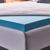Novaform ComfortLuxe Plus Gel Memory Foam 3-inch Mattress Topper product image 3
