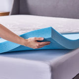 Novaform ComfortLuxe Plus Gel Memory Foam 3-inch Mattress Topper product image 4