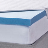 Novaform ComfortLuxe Plus Gel Memory Foam 3-inch Mattress Topper product image 6