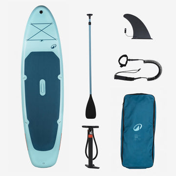 10 ft 6 in Inflatable Stand Up Paddle Set for 1–2 People, 100