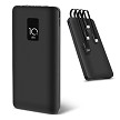 4 in 1 Fast Charging Power Bank with Built-in Cables, 10000mAh - PrimeCables product image