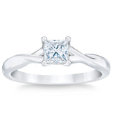Princess Cut Diamond Solitaire Ring (0.50 ct) product image 1