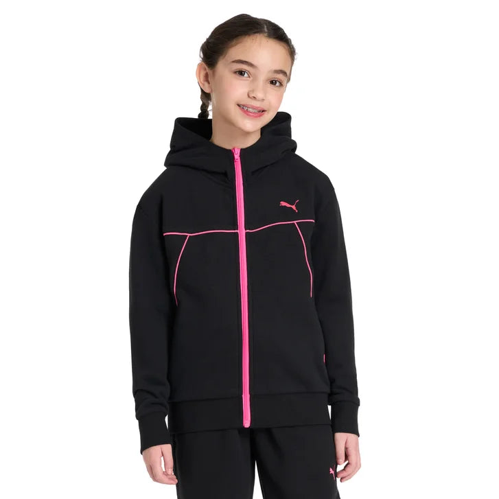 Puma Girls and Boys Fleece Full Zip Hoodie product image 1