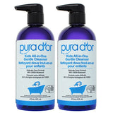 Pura D'or Kids All-in-One Gentle Cleanser, 2 x 473 mL product image 1
