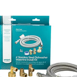 Smart Choice 6 ft. Stainless Steel Dishwasher Waterline Kit product image 5