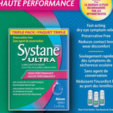 Systane Ultra Lubricant Eye Drops, Preservative Free, 3 x 10 mL Bottles product image 3