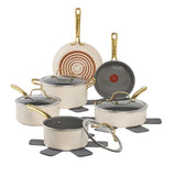 T-fal Preserve Ceramic Cookware Set, 13-piece product image 1