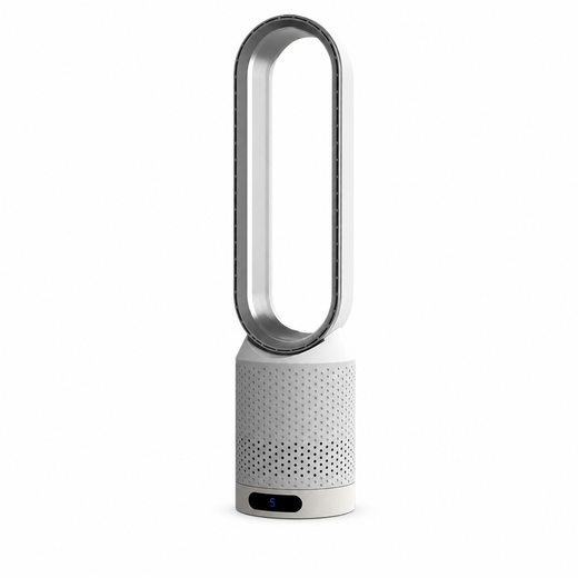 Bladeless Air Cooler – 3-in-1 Fan with Oscillation & Touch Control