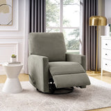 True Innovations Paxley II Grey Fabric Swivel Glider Recliner product image 2