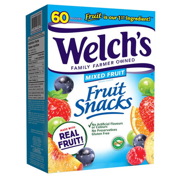 Welch's Fruit Snacks, 60 x 22 g