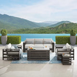 Whitney 5-piece Patio Conversation Set with Fire Table product image 2